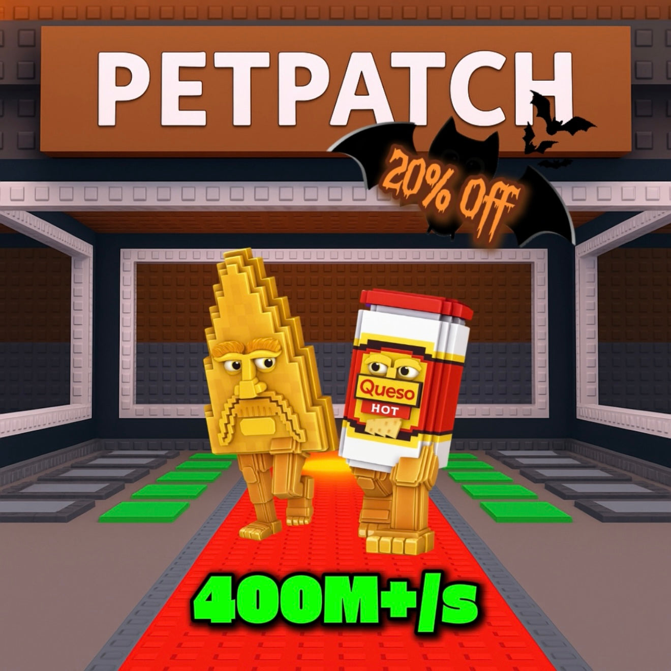 Chipso & Queso 400M+/s