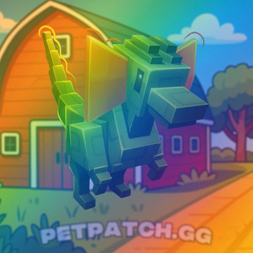 Rainbow Dilophosaurus