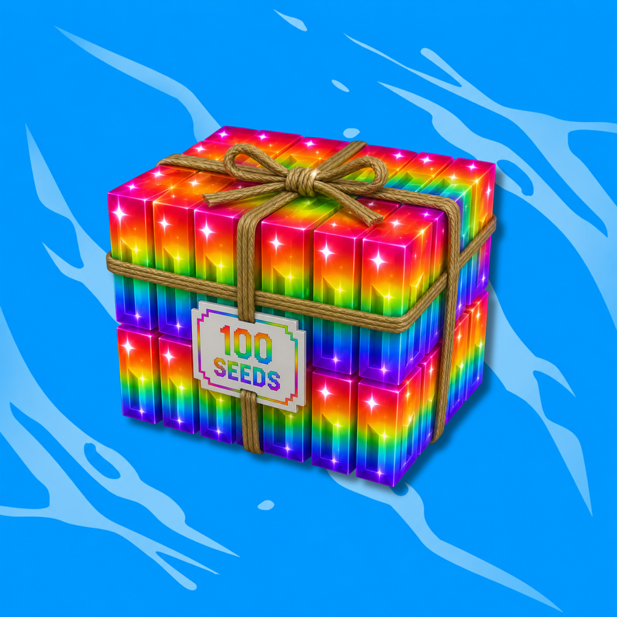 100X Rainbow Seeds