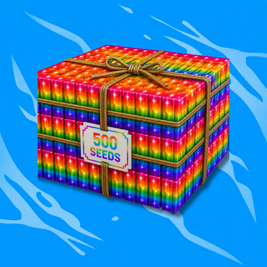500X Rainbow Seeds