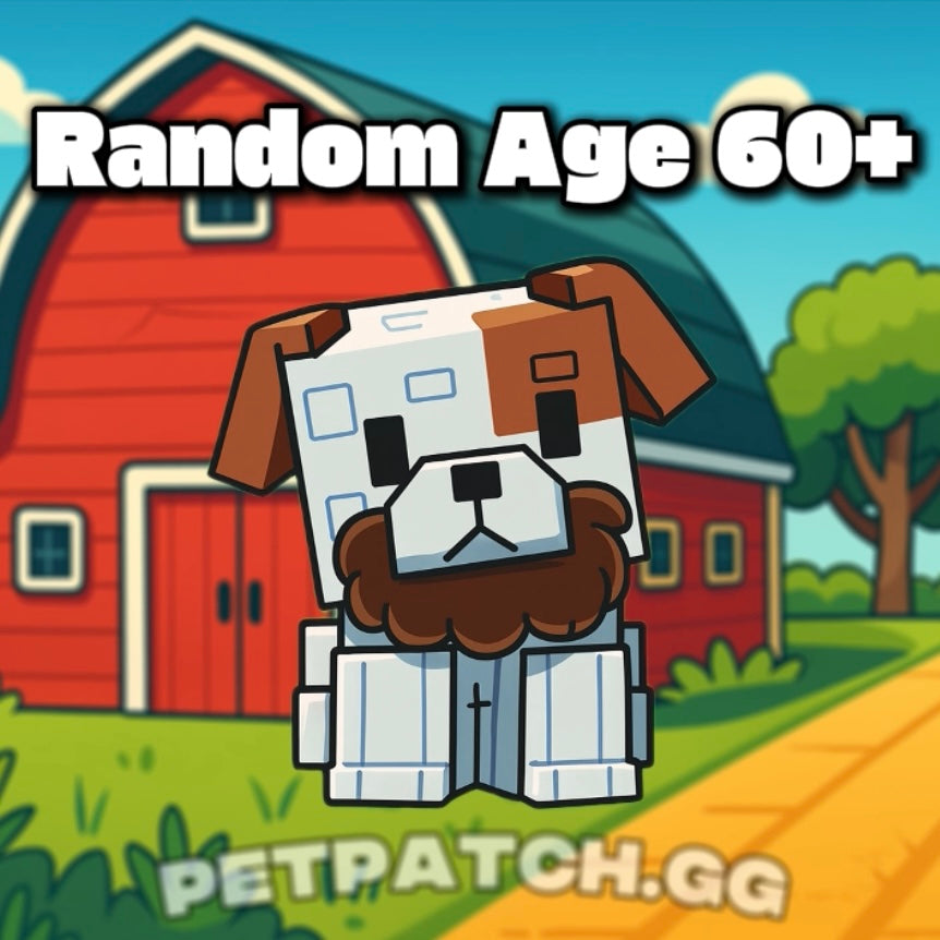 Random Age 60+ Pet