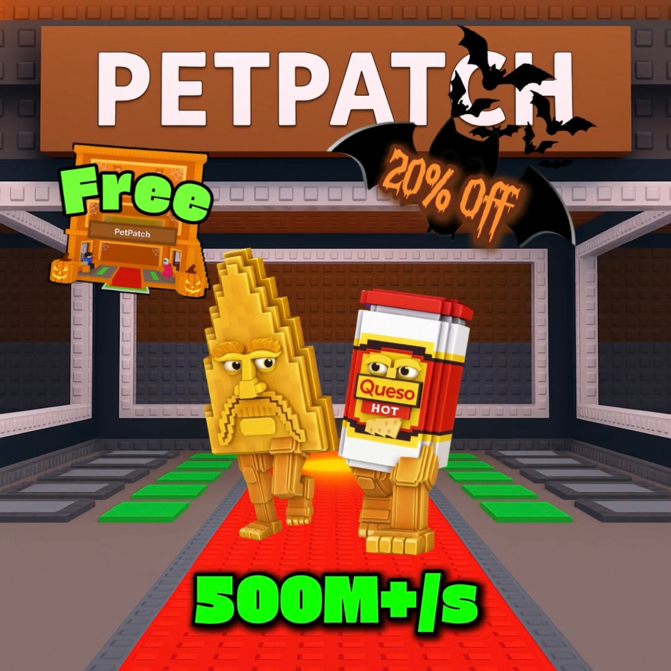 Chipso & Queso 500M+/s