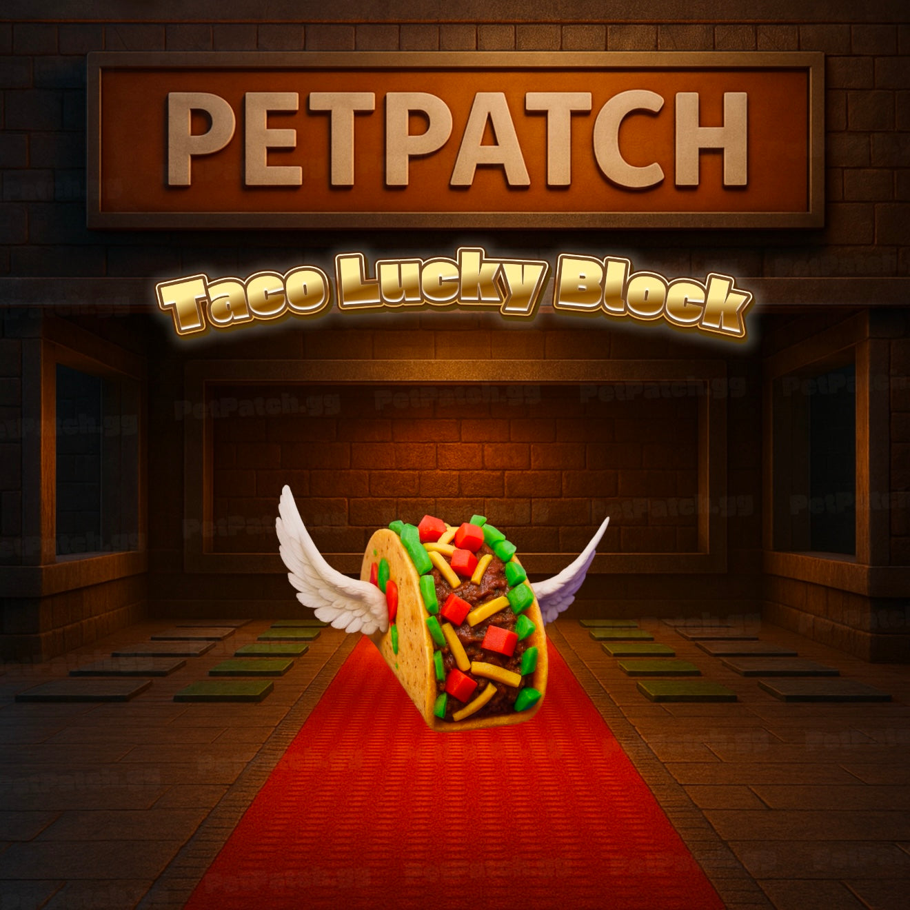 Taco Lucky Block