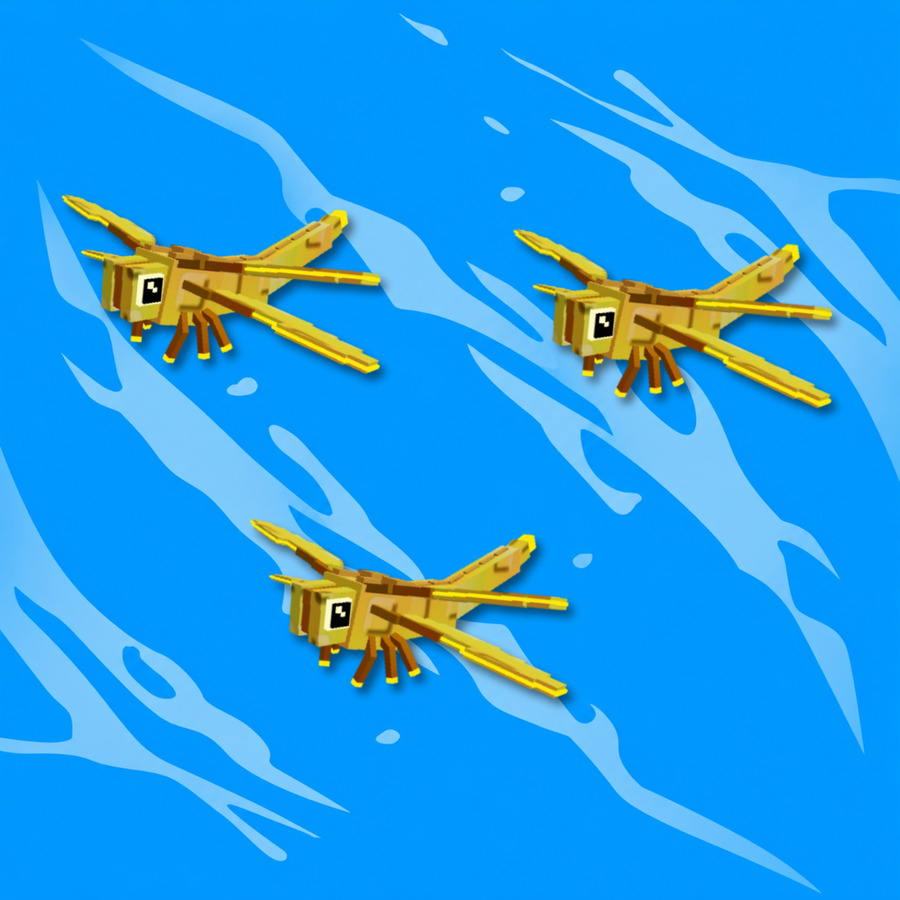 3X Golden Dragonfly Bundle