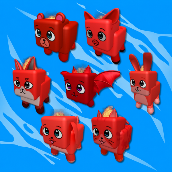 Chroma Fire Pets Set