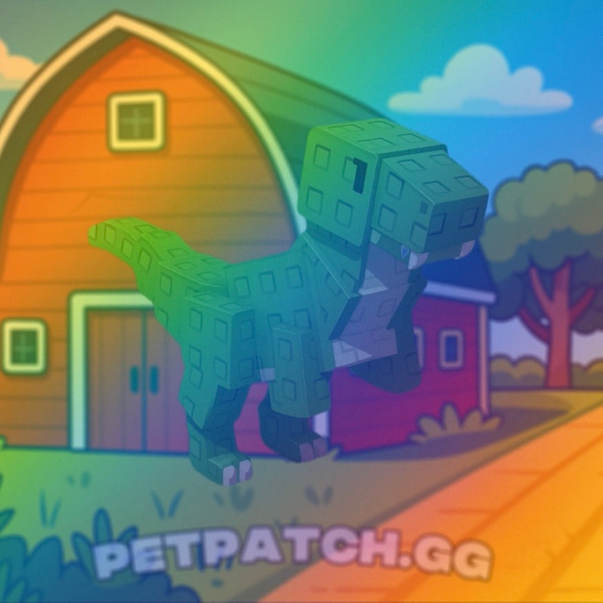 Rainbow T-Rex