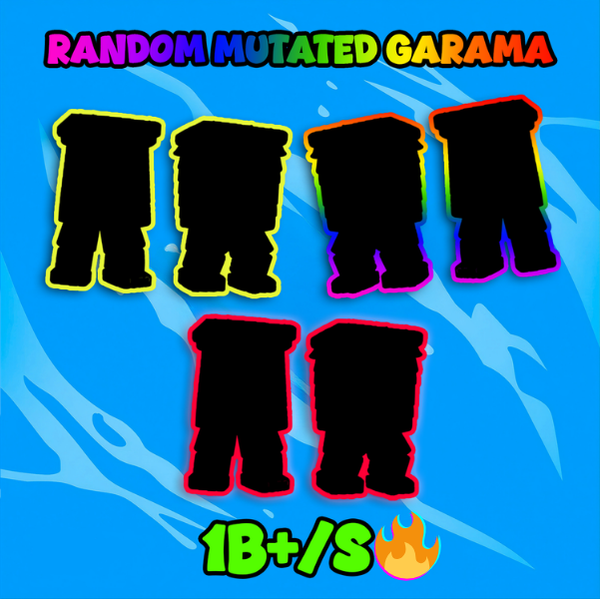 MYSTERY❓ MUTATED 1B+/S 🤯 Garama and Madungdung